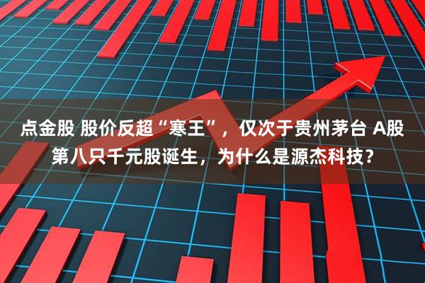 点金股 股价反超“寒王”，仅次于贵州茅台 A股第八只千元股诞生，为什么是源杰科技？