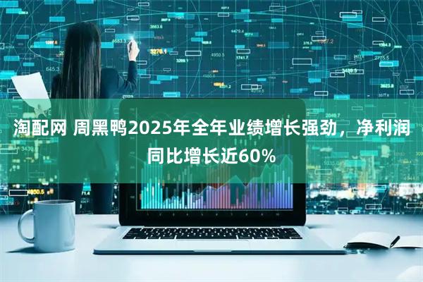 淘配网 周黑鸭2025年全年业绩增长强劲，净利润同比增长近60%