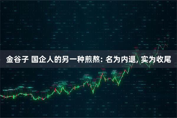 金谷子 国企人的另一种煎熬: 名为内退, 实为收尾