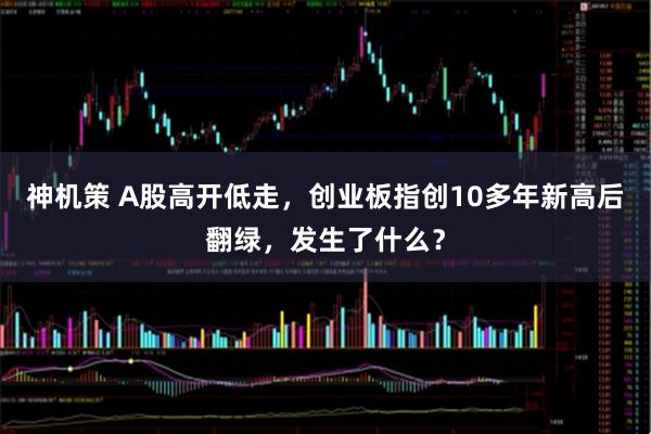 神机策 A股高开低走，创业板指创10多年新高后翻绿，发生了什么？